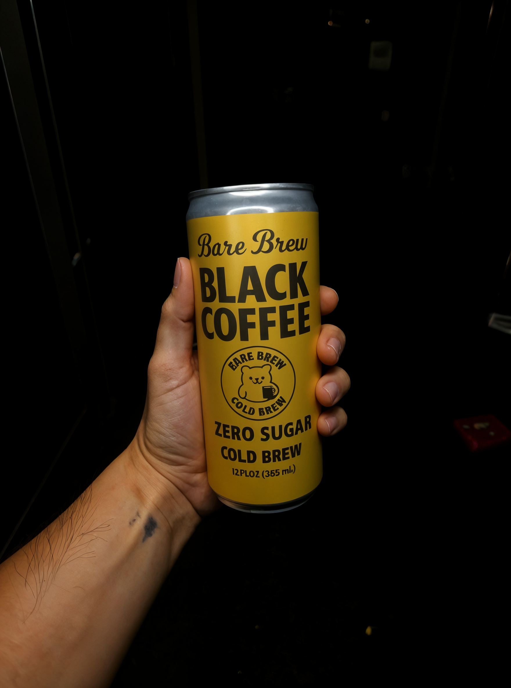 Bare Brew Cold Brew Coffee athlete shot