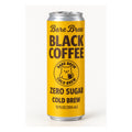 Bare Brew Black Coffee zero sugar cold brew can — 320mg natural caffeine, two ingredients